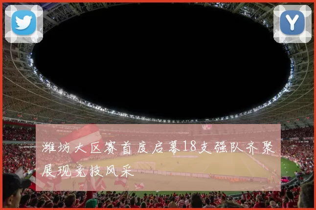 潍坊大区赛首度启幕18支强队齐聚展现竞技风采